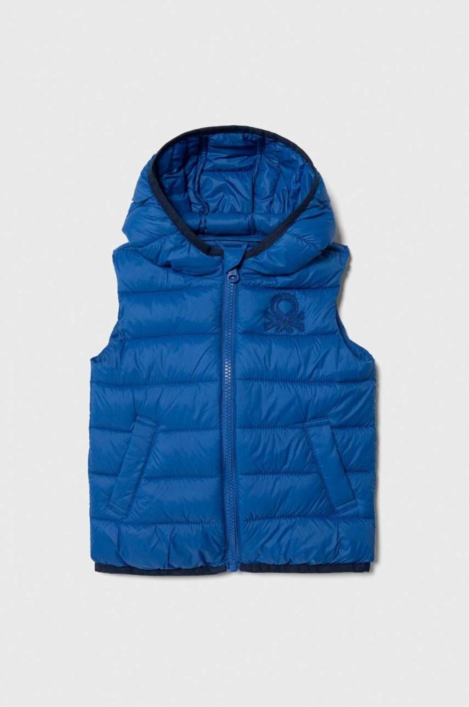 Дитяча безрукавка United Colors of Benetton колір синій (3391213)