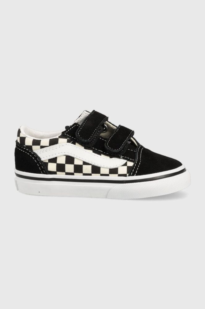 Дитячі кеди Vans TD Old Skool V колір чорний