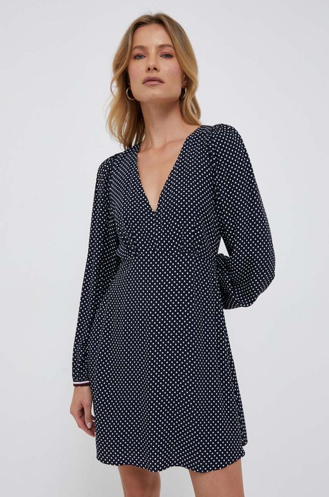 Сукня Tommy Hilfiger колір синій mini розкльошена (3338814)