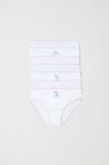 Дитячі бавовняні трусики OVS 7-pack колір білий