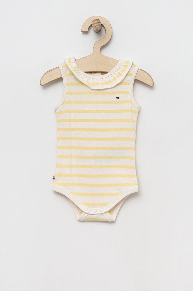 Боді для немовлят Tommy Hilfiger колір бежевий (3184878)